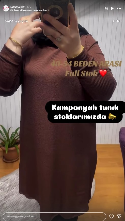 FİTİLLİ TUNİK İNCE FİTİL SAYGILI