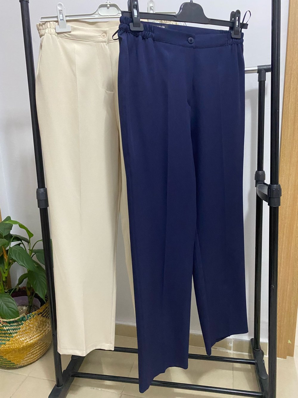 KUMAŞ PANTOLON (BEJ)