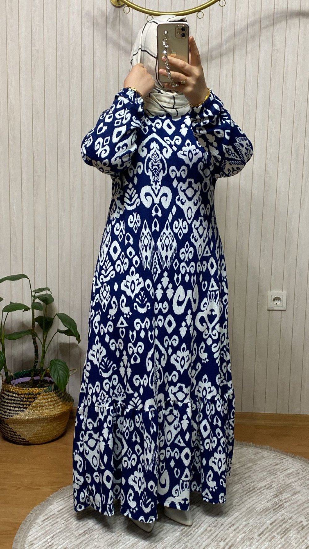 Kaya Osmanlı Motifi Elsi Elbise