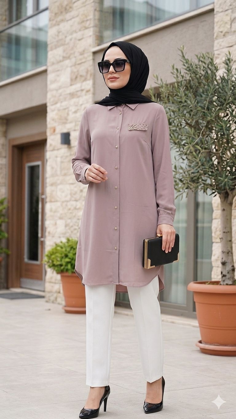 SNM İNCİLİ GÖMLEK